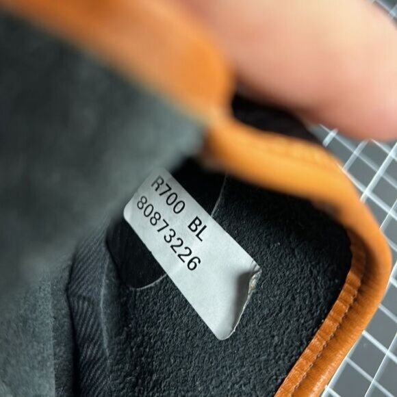 Dooney & Bourke Black Brown All Weather Leather Crossbody Bag With Long Strap - Picture 7 of 9